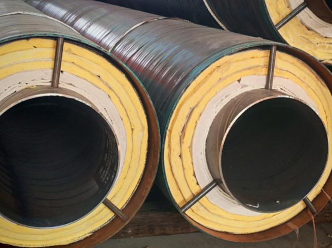 兴隆台钢套钢蒸汽保温管加工